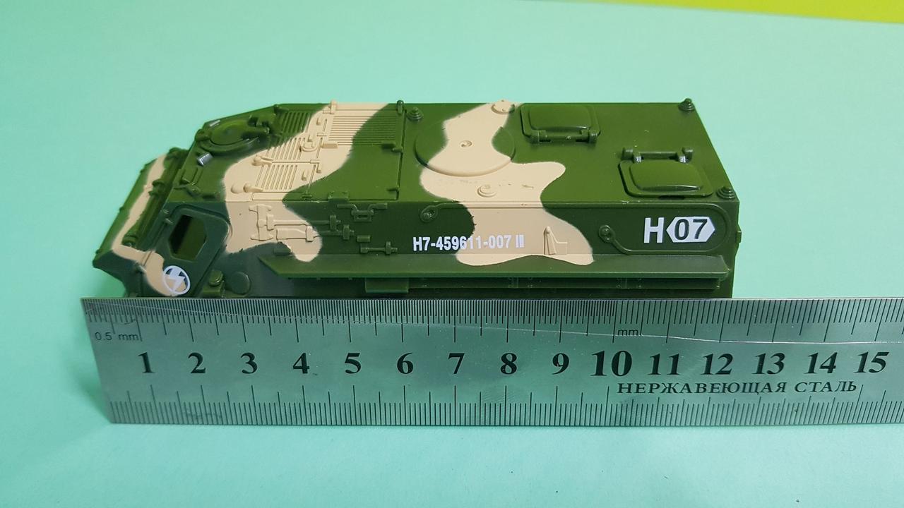 Игрушка БТР зеленый камуфляж Автопром - фото 2 - id-p1521949507