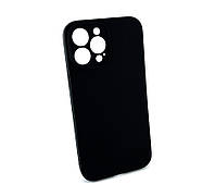 Чехол на iPhone 13 Pro Max накладка бампер Silicone Case Full силиконовый original черный