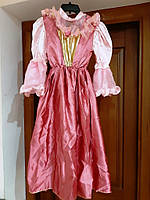 Костюм карнавальный бальное платье принцесса, фея, кукла  Барби, Мальвина рост 116-122 см