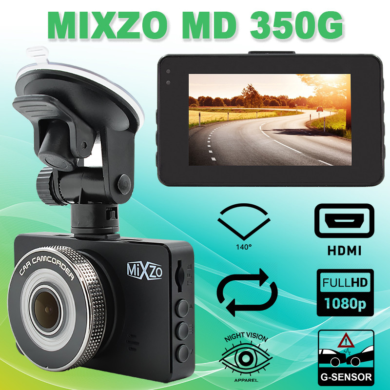 Відеореєстратор MiXzo MD-350G 3" FULL HD HDMI