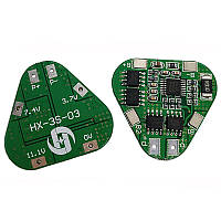 BMS контролер для 3-х Li-Ion акумулятора 18650 HX-3S-03 8/12A 11.1-12.6 V