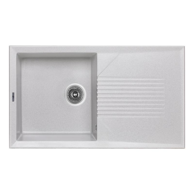 Кухонна мийка Lidz 860х500/240 GRA-09 (LIDZGRA09860500240), фото 1