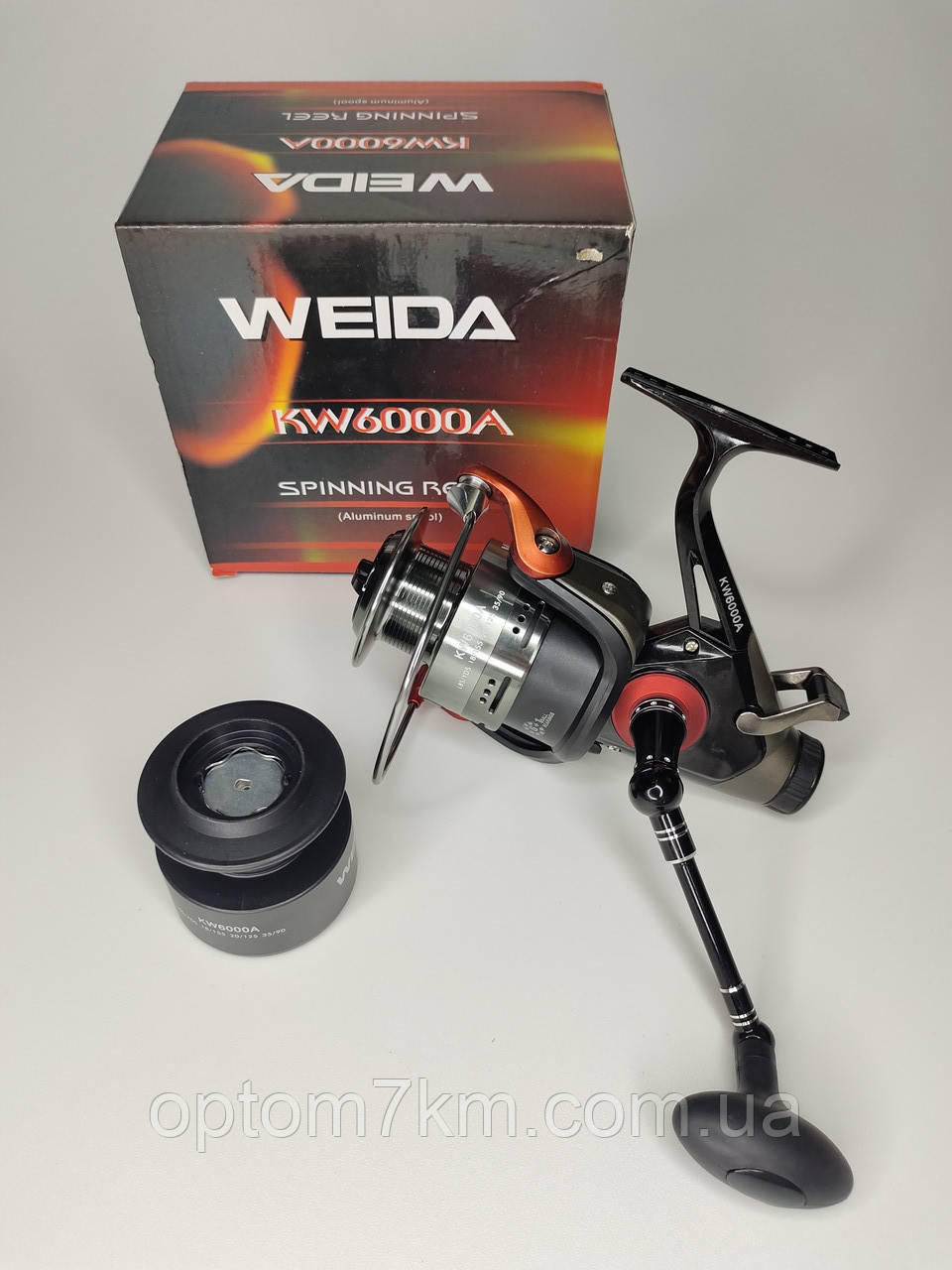 Котушка Kaida KW3000, 6+1bb з байтранером