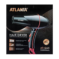 Фен для укладання волосся з насадкою Atlanfa AT-Q65, потужністю 2500w