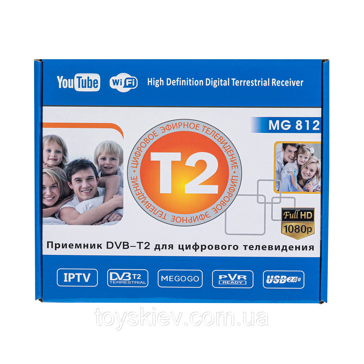 Цифровий Тюнер Т2 DV3 — Megogo MG812 (метал)