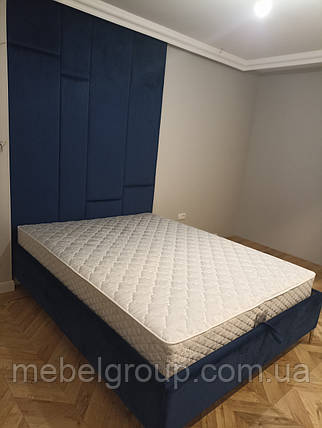 М'яка панель Прямокутні рамки та ліжко, фото 1