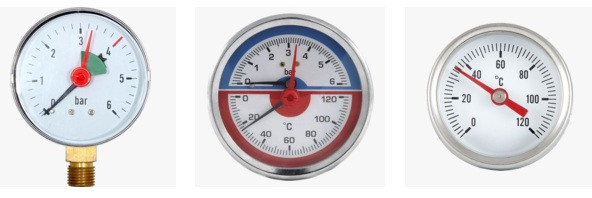 Манометры, термометры и термоманометры