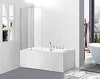 Стеклянная шторка для ванны AVKO Glass 542-2 100x140 Clear