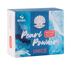Натуральне мило Unice з перлинною пудрою, 100 г