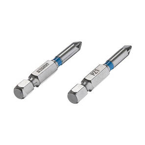 Комплект викруткових насадок PZ1 1/4"*50 мм, S2, пак. 2 шт., STORM INTERTOOL VT-0214, фото 2