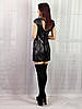 Жіноче плаття в паєтки Poliit 8582 чорний 36, фото 5
