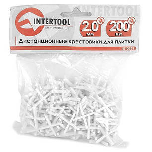 Набір дистанційних хрестиків для плитки INTERTOOL HT-0351, фото 2