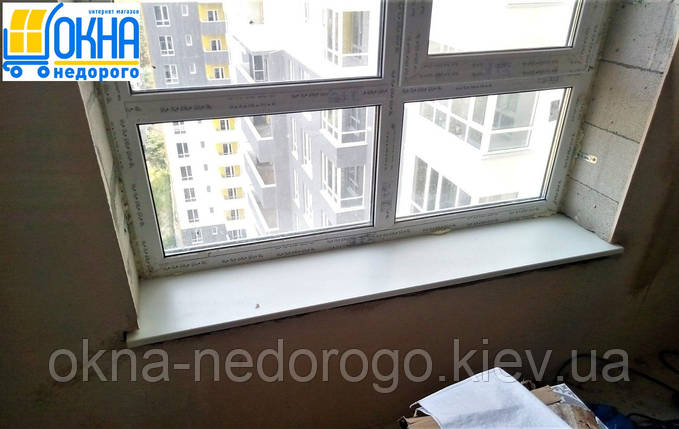 Монтаж підвіконь в Києві, фото 1