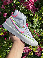 Женские кроссовки Nike Blazer 77 Infinite Watermelon White/Electric Green-Sunset Pulse