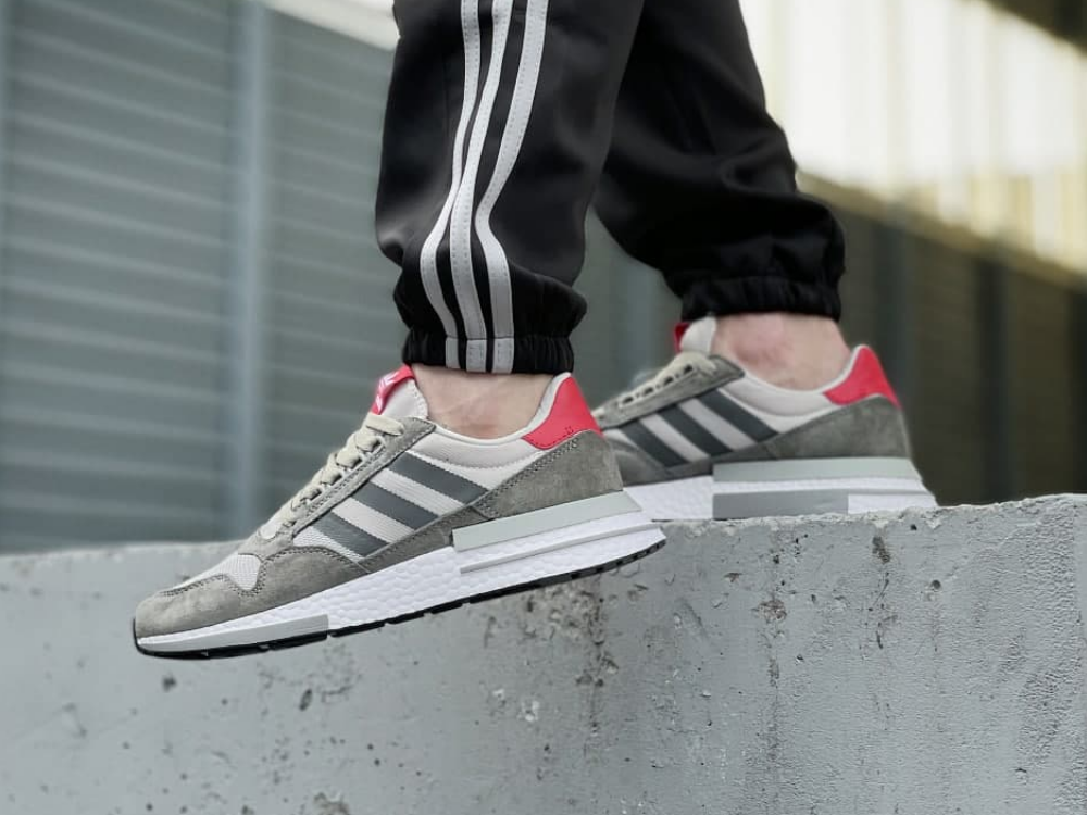 Adidas zx 500 sales rm grey scarlet