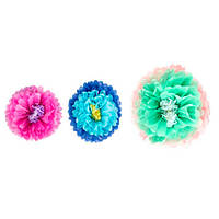 Аксессуары для праздника FB-8 (300шт) 5шт, 21см, 3 цвета (1 цвет = 1 ящ), в кульке, 15-27-1см
