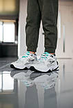 Дитячі кросівки Nike M2K Tekno White Black Blue K0001, фото 3