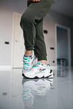 Дитячі кросівки Nike M2K Tekno White Black Blue K0001, фото 5