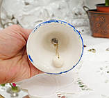 Колекційний дзвіночок, кераміка, Англія, ручний розпис, фото 3