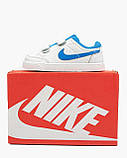 Дитячі кросівки Nike Capri White Blue K0019, фото 8