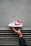 Дитячі кросівки Nike Capri White Pink K0020, фото 7