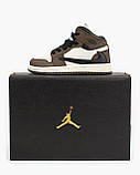 Дитячі кросівки Nike Jordan x Travis Scott K0007, фото 7