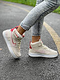 Жіночі кросівки Nike Air Force Shadow Phantom Winter (с мехом) ALL05027, фото 9
