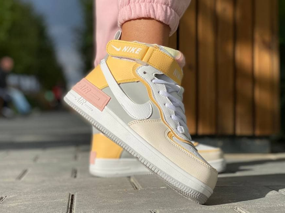 Жіночі кросівки Nike Air Force Shadow Spruse Aura Winter (с мехом) ALL05026