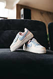 Дитячі кросівки Nike Air Force 1 Low Shadow White Glacier Blue Ghost K0015, фото 6