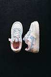 Дитячі кросівки Nike Air Force 1 Low Shadow White Glacier Blue Ghost K0015, фото 8