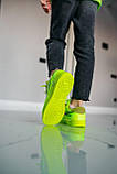 Дитячі кросівки Nike Air Force 1 Low Off-White Volt K0016, фото 4