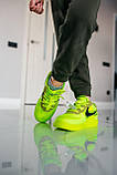 Дитячі кросівки Nike Air Force 1 Low Off-White Volt K0016, фото 6