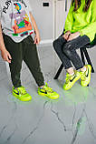 Дитячі кросівки Nike Air Force 1 Low Off-White Volt K0016, фото 10