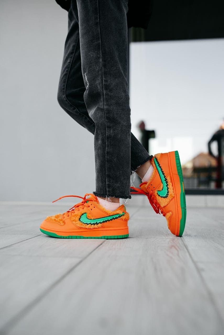 Дитячі кросівки Nike SB Dunk Low Grateful Dead Bears Orange K0027