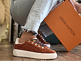 Жіночі кросівки Louis Vuitton Time Out Escale (c мехом) ALL05246, фото 3