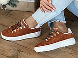 Жіночі кросівки Louis Vuitton Time Out Escale (c мехом) ALL05246, фото 6