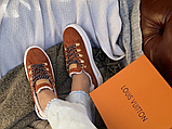 Жіночі кросівки Louis Vuitton Time Out Escale (c мехом) ALL05246, фото 10
