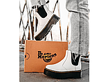 Жіночі черевики Dr. Martens 2976 Chelsea White Fur (з хутром) 26228100, фото 2