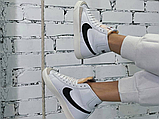 Жіночі кросівки Nike Blazer Mid 77 Vintage White Black BQ6806-100, фото 3