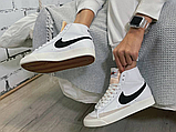 Жіночі кросівки Nike Blazer Mid 77 Vintage White Black BQ6806-100, фото 6