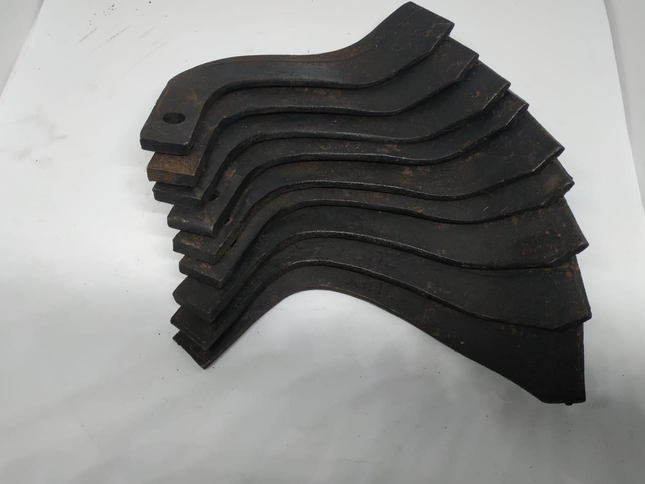 Ножі для ґрунтофрези R175 / 180N / 190N / 195NM (9 правий + 9 лівий) — 18 шт.(комплекс) мотоблоків, фото 1