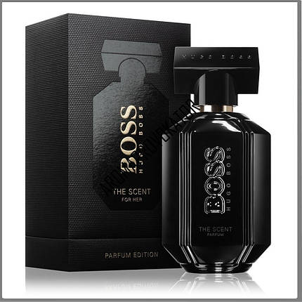 Hugo Boss The Scent Black For Her парфумована вода 100 ml. (Хуго Бос Зе Сент Блек Фо Хе), фото 1