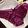 Комплект нижньої білизни 80C (36C) red-violet, push up, набір жіночої білизни з пуш ап, фото 5