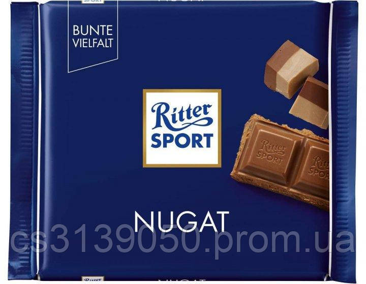 Шоколад Ritter Sport Nugat 100 г - фото 1 - id-p1540784331