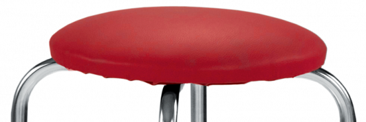 Сидіння табурета D34 V-27 Червоний (Chico, Teddy), фото 1