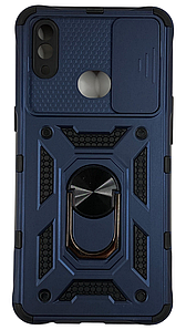 PC + TPU чохол Camshield armor для Samsung Galaxy A10s / синій