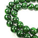 Чотки Малахіт 33 намистини діаметр 10, фото 2