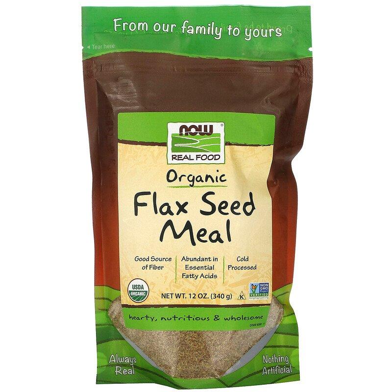 Борошно з насіння льону Flax Seed Meal Now Foods 340 г, фото 1