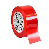 Високотемпературна клейка стрічка 180 °C, із силіконовим адгезивом, червона, тому 0,09 мм,