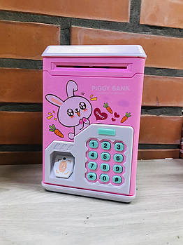 Скарбничка Музична "Заяц", рожевий EL 510-15 (36 шт./ясть)